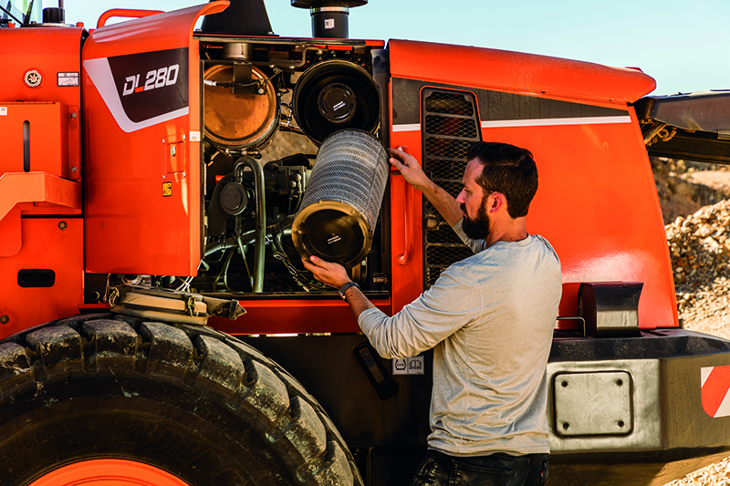 Preparing mobile equipment for production season